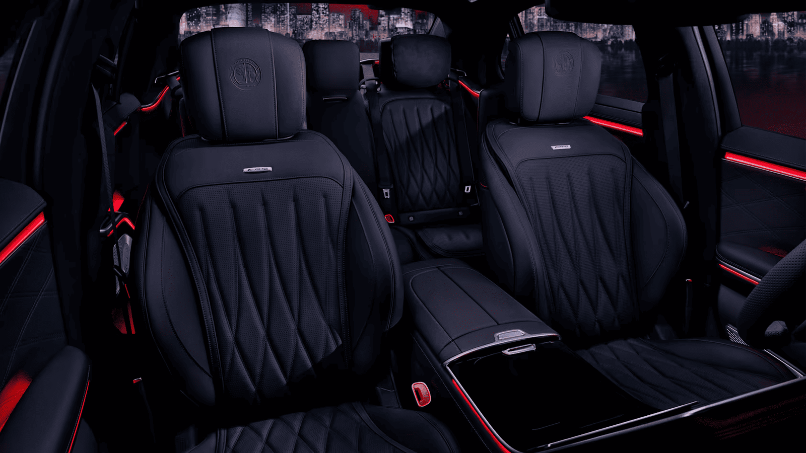 المقصورة الداخلية لمرسيدس S-Class 2025