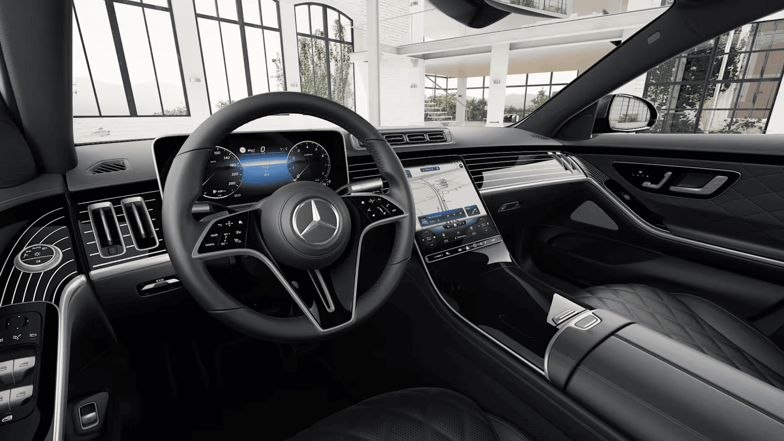 أنظمة السلامة في مرسيدس S-Class 2025